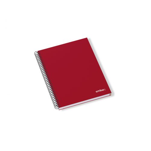 Caderno Espiral C/Dura A5 120F 70G Amb Ideas P Sortido , Ambar , 100203520110 , 5601199165355